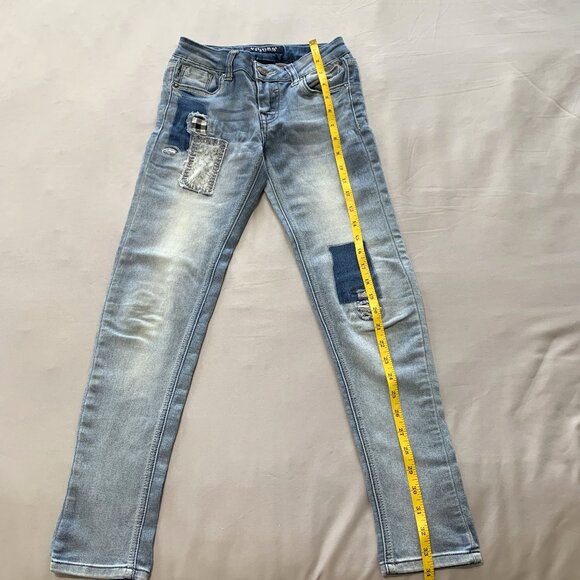 VIGOSS/Children's Place Girls Set. Size 10-12. Stretchy Jeans. Tank Tops Striped - Picture 4 of 16